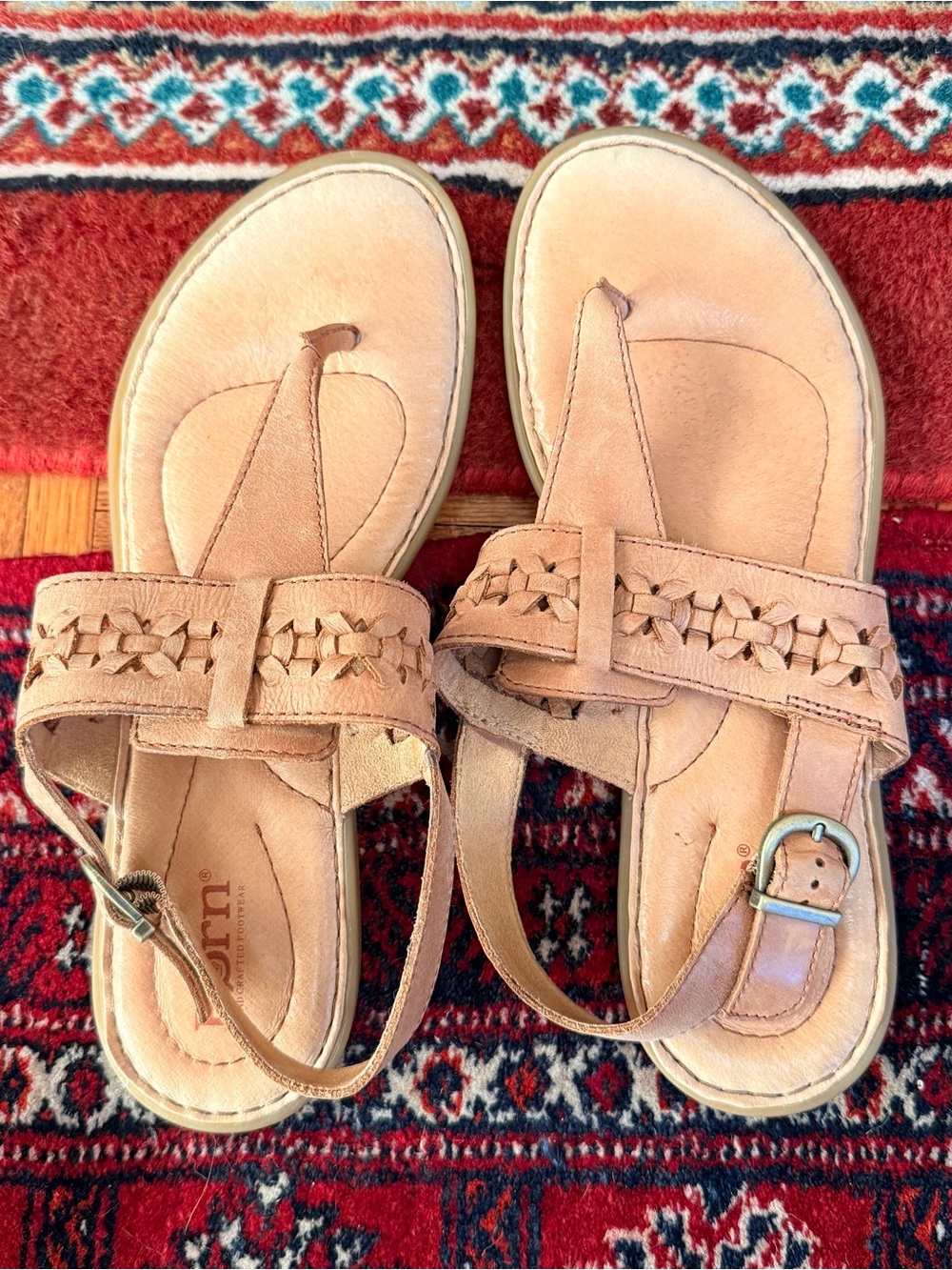 Born Sandals in Natural Leather